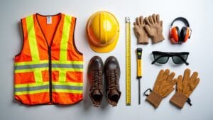 PPE gear with ear defenders highlighting International Noise Awareness Day.