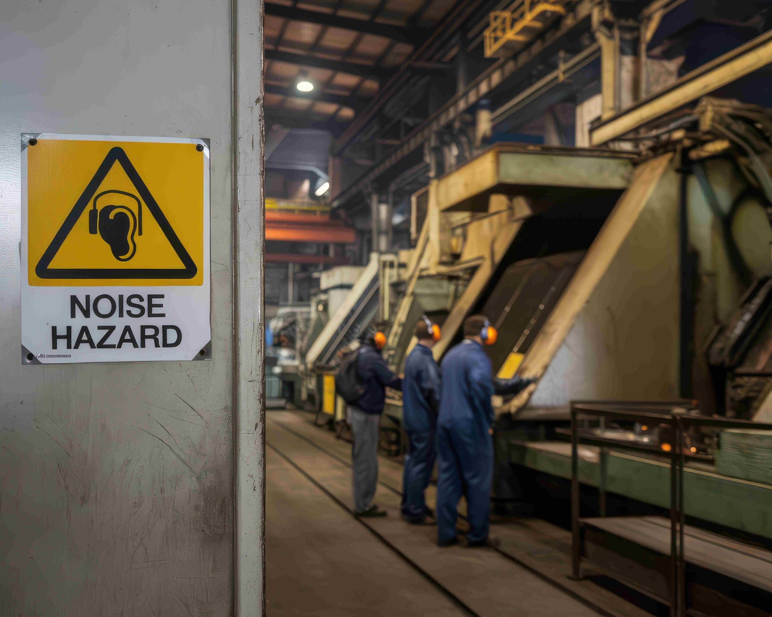 factory with noise hazards, an health surveillance
