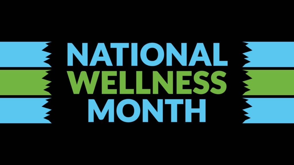 National Wellness Month Poster