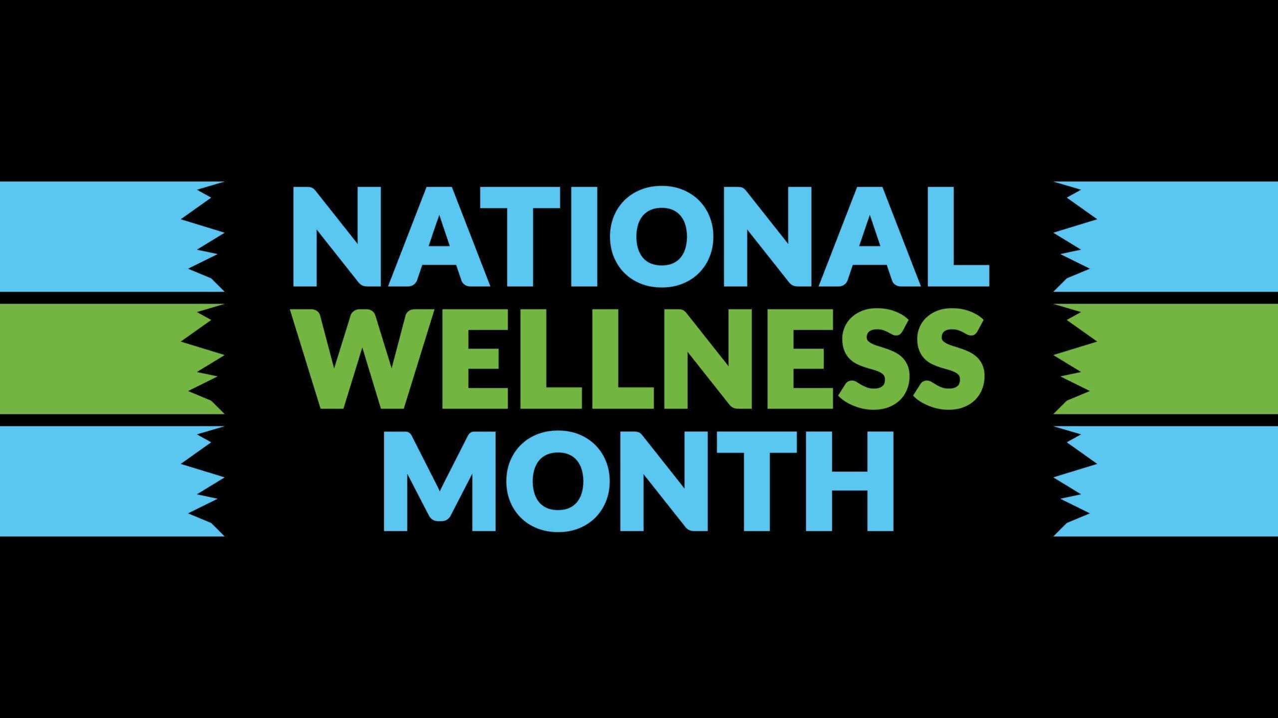 National Wellness Month Poster