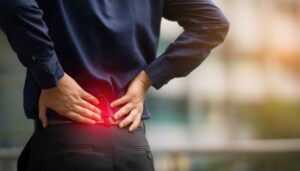 Musculoskeletal Disorders affecting a man's lower back